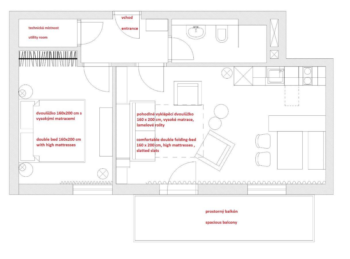 Apartman Plesivec U Sjezdovky Abertamy Ngoại thất bức ảnh